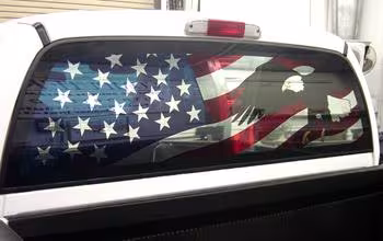 American Flag finished product