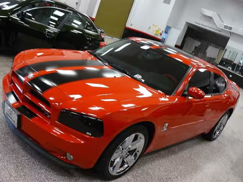 Black Vinyl Racing Stripes - 2