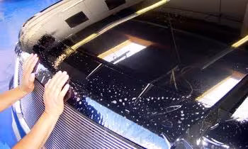 Fitting the hood piece