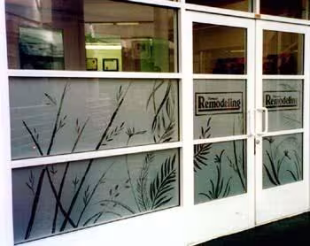 Negative Tropical scene