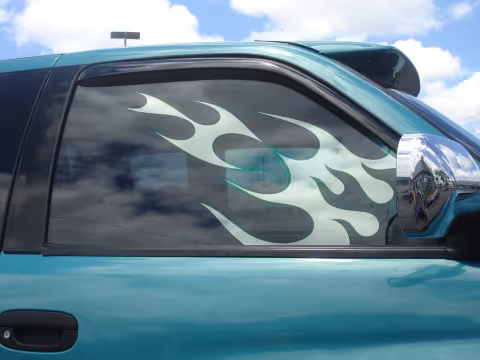 Two-Color INLAID flames